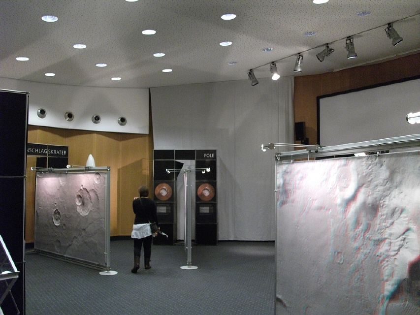 DLR-3D-Ausstellung "Das neue Bild vom Nachbarn Mars"